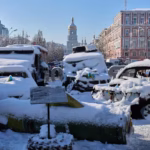 Residential buildings affected by Ukraine energy infrastructure failures