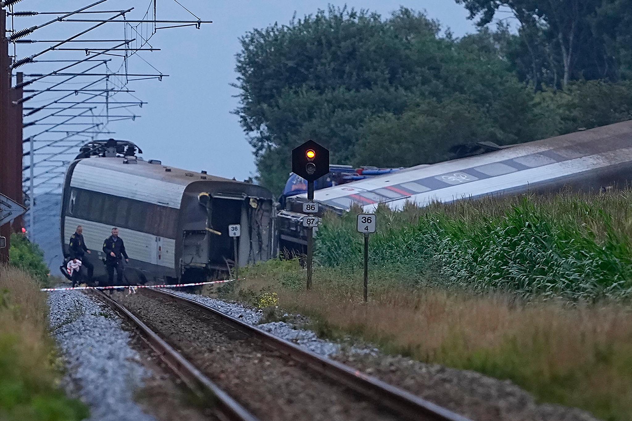 Denmark Rail Disruption News: Copenhagen Train Crash Injures Several Passengers 4 emergency teams responding to Denmark rail disruption news incident
