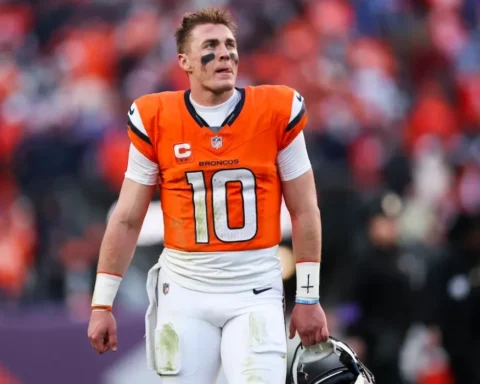 Bo Nix's injury ends season as Broncos beat Bills 33-30 in overtime