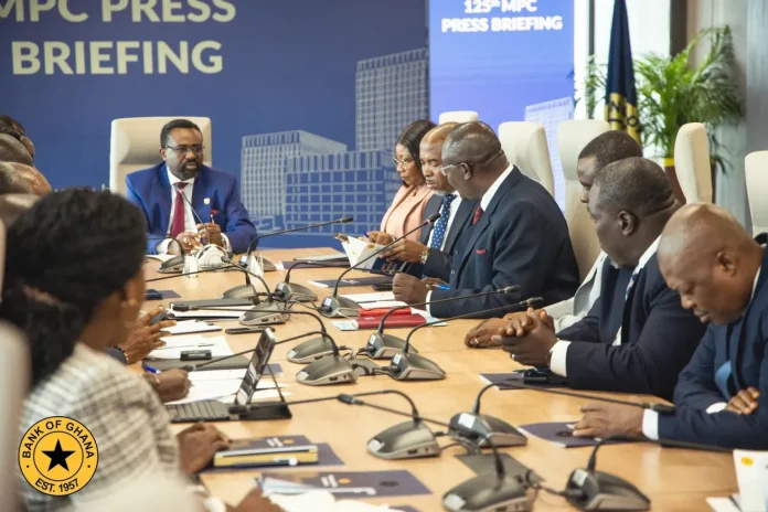 Ghana interest rate decision announced at central bank in Accra 2026