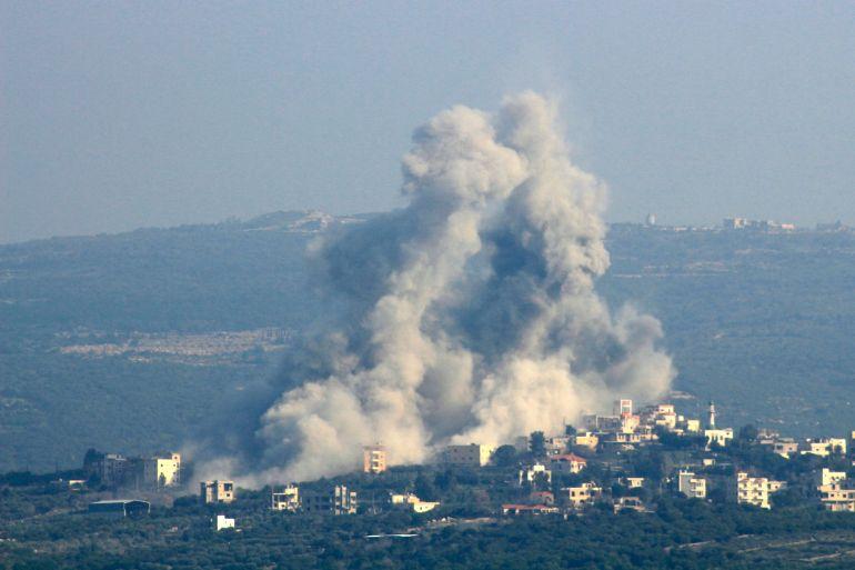 Israeli Strikes Lebanon Hit Multiple Southern Towns Overnight 2 Israeli strikes Lebanon causing damage to buildings in southern towns