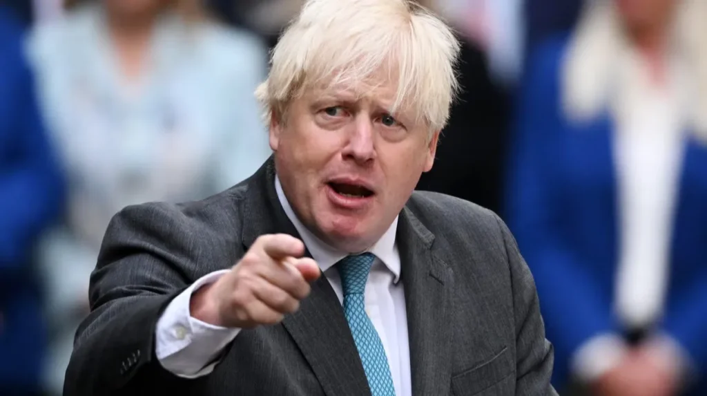 Boris Johnson called Tory MPs Spineless 