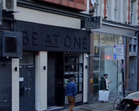 Central London Man critical after stabbing outside Be At One cocktail bar