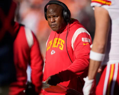 Chiefs request to interview Eric Bieniemy for potential offensive coordinator role