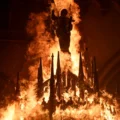 Churches burnt as Chile anniversary rallies turn violent