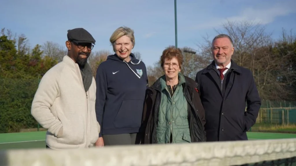 Croydon Tennis Club saved by community fundraiser