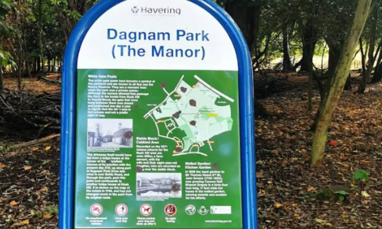 Dagnam Park in Havering was once a historic mansion site