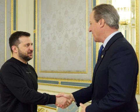 David Cameron calls for a dedicated aid minister to support Ukraine