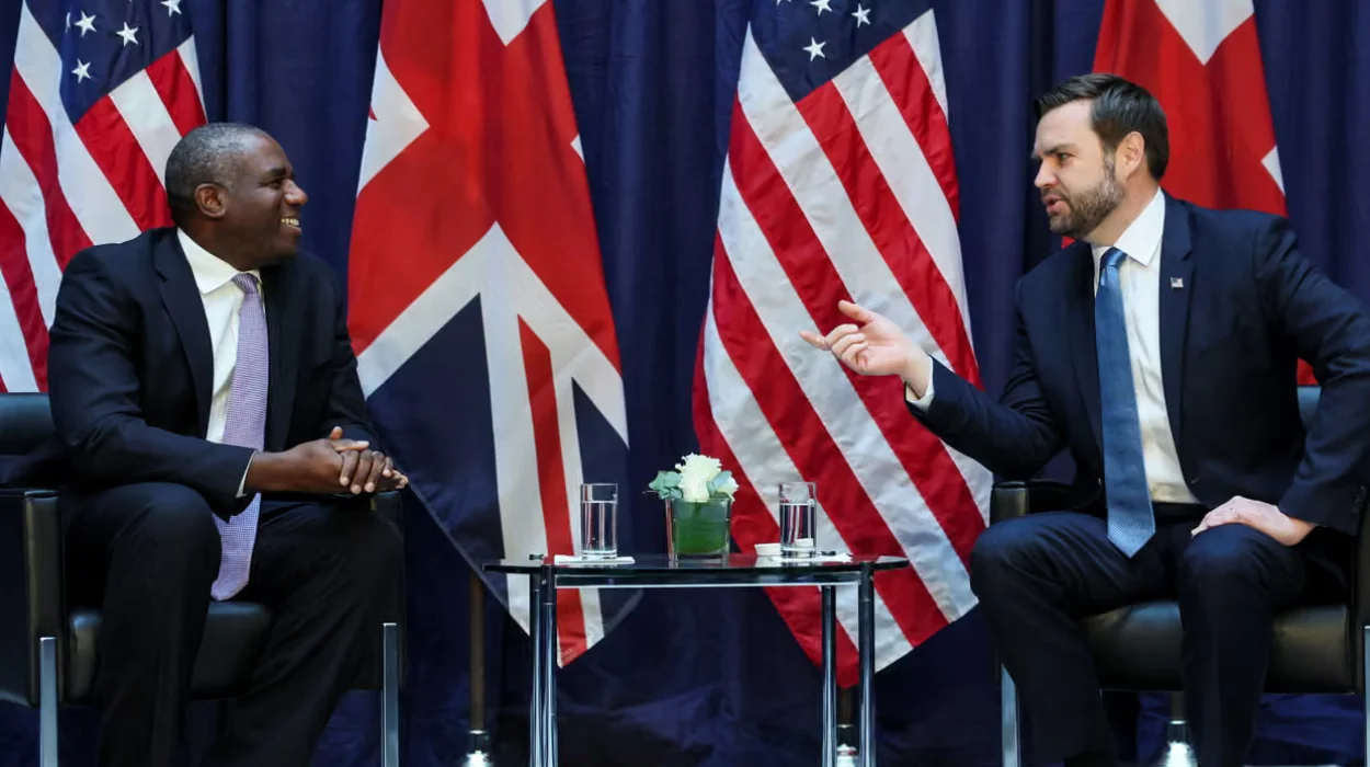 David Lammy, JD Vance connect over shared hardships