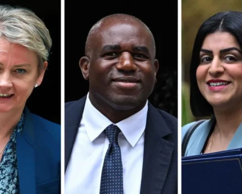 David Lammy named UK Deputy PM after Angela Rayner resigns