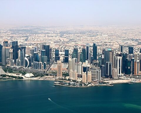 Iran regional threat analysis highlighting Al Udeid Air Base US military presence in Qatar