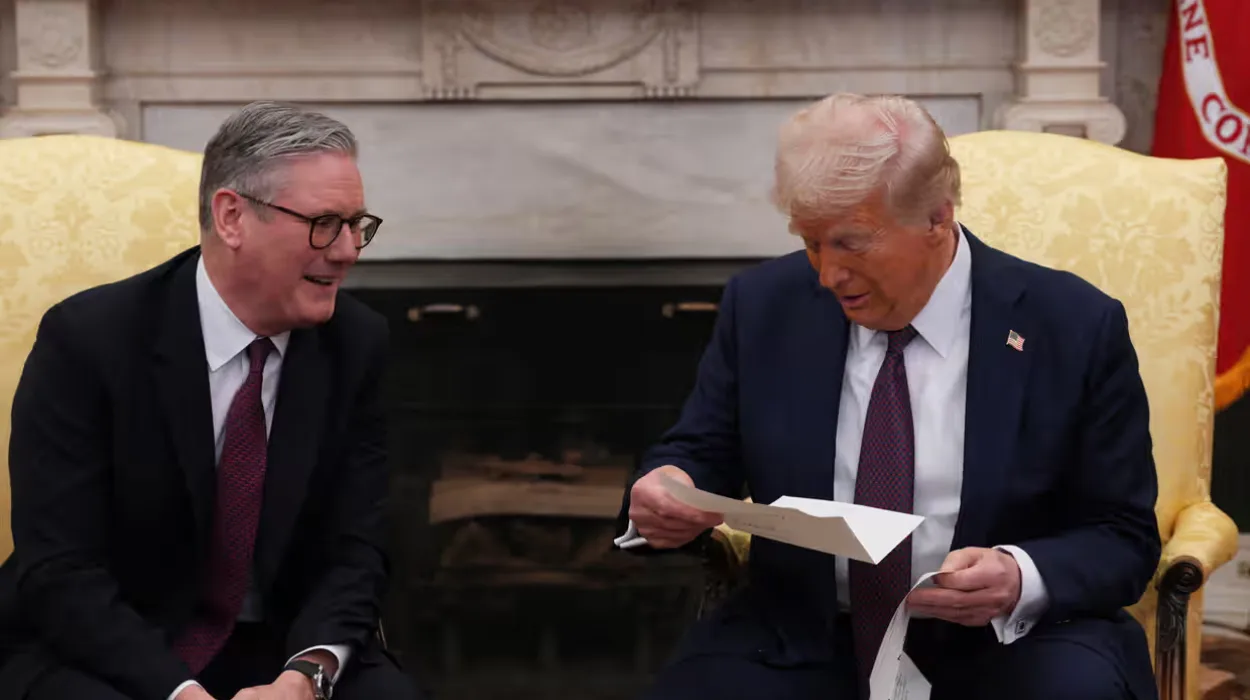 Donald Trump Keir Starmer fixing Tories' Brexit mistakes