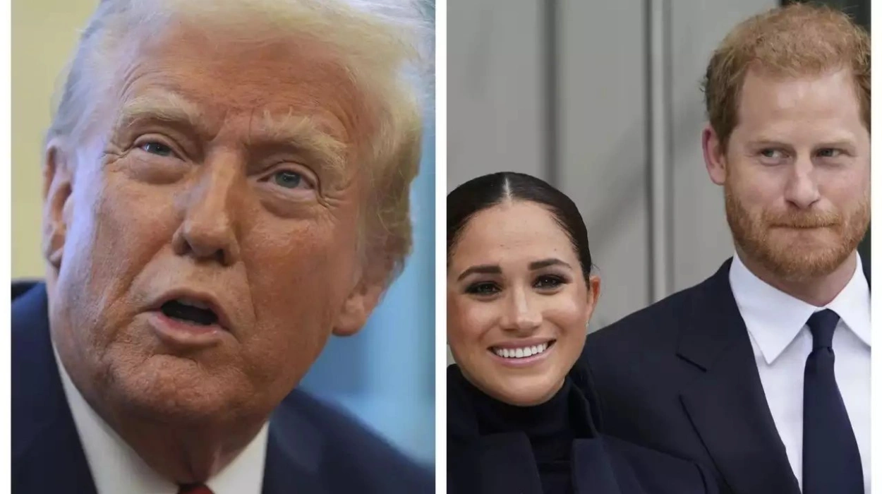 Donald Trump’s Comment on Prince Harry: Deportation Ruled Out, Dig at Meghan Markle