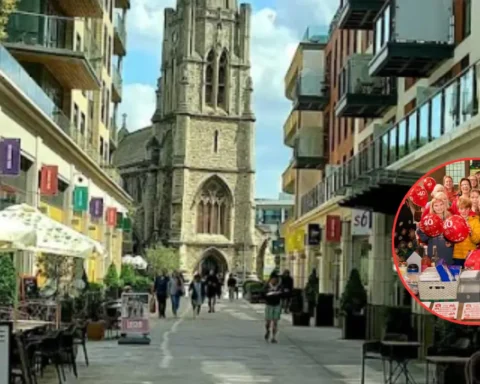 Ealing Charity Christmas Card Shop opens 40th year celebration