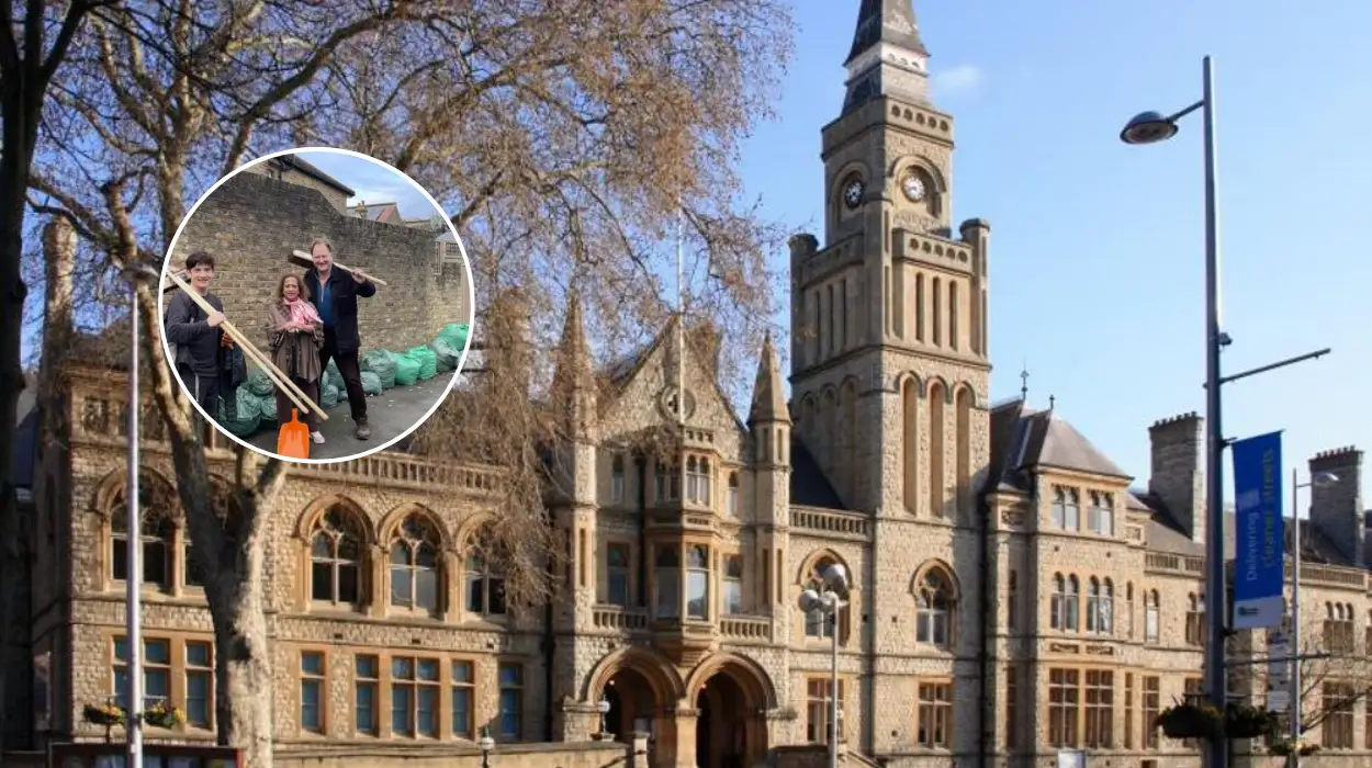 Ealing Conservatives join residents for leaf clean-up