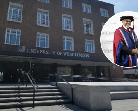 Ealing’s University of West London awards honorary doctorate to Rajesh Sinha