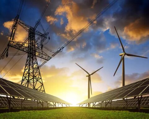 Renewable infrastructure supporting solar energy expansion in India