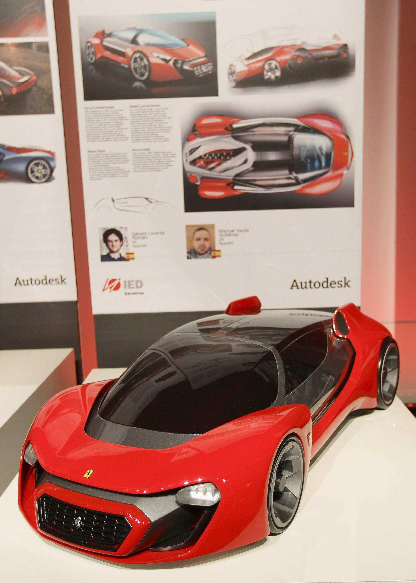 Italy Ferrari Electric Car Teased Ahead of Historic Debut 2026 2 Ferrari electric car LED lighting details teased by Ferrari