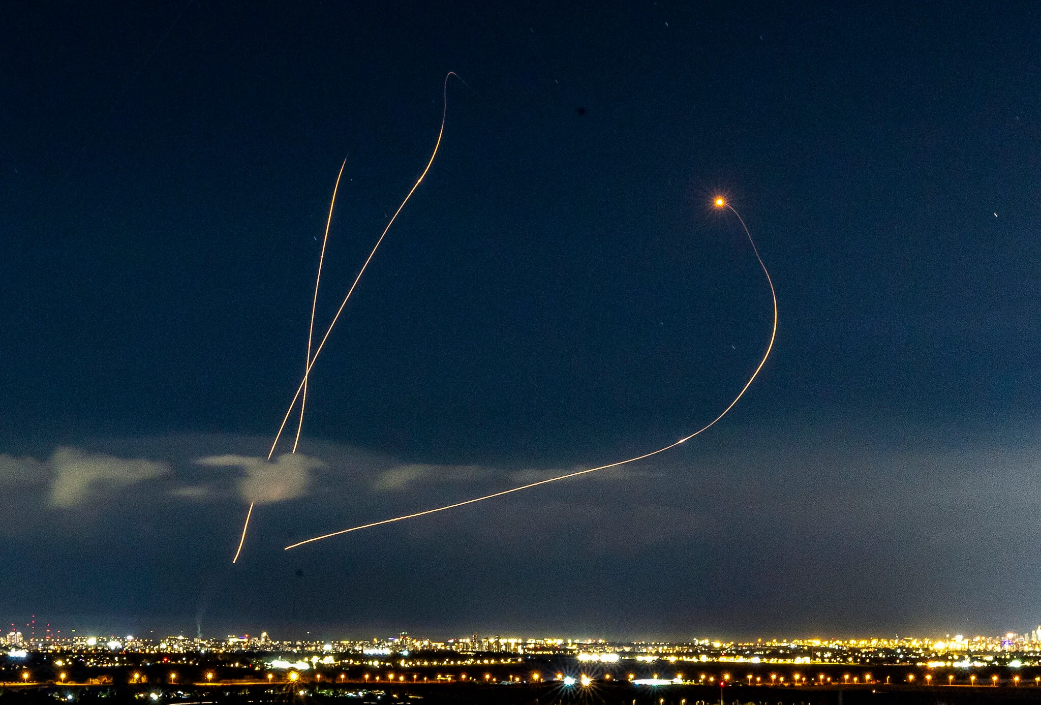 Middle East infrastructure attacks intercepted by advanced missile defense system