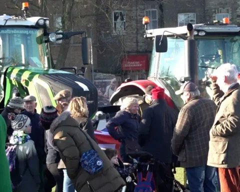 Farmers protest UK tax policies, claim government ignores food