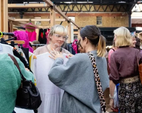 Fashion Reboot returns to old Spitalfields market in London