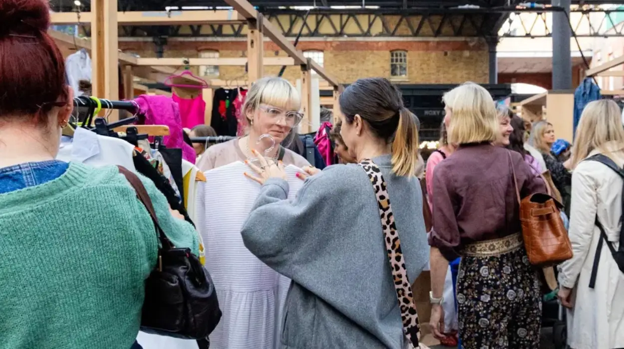 Fashion Reboot returns to old Spitalfields market in London
