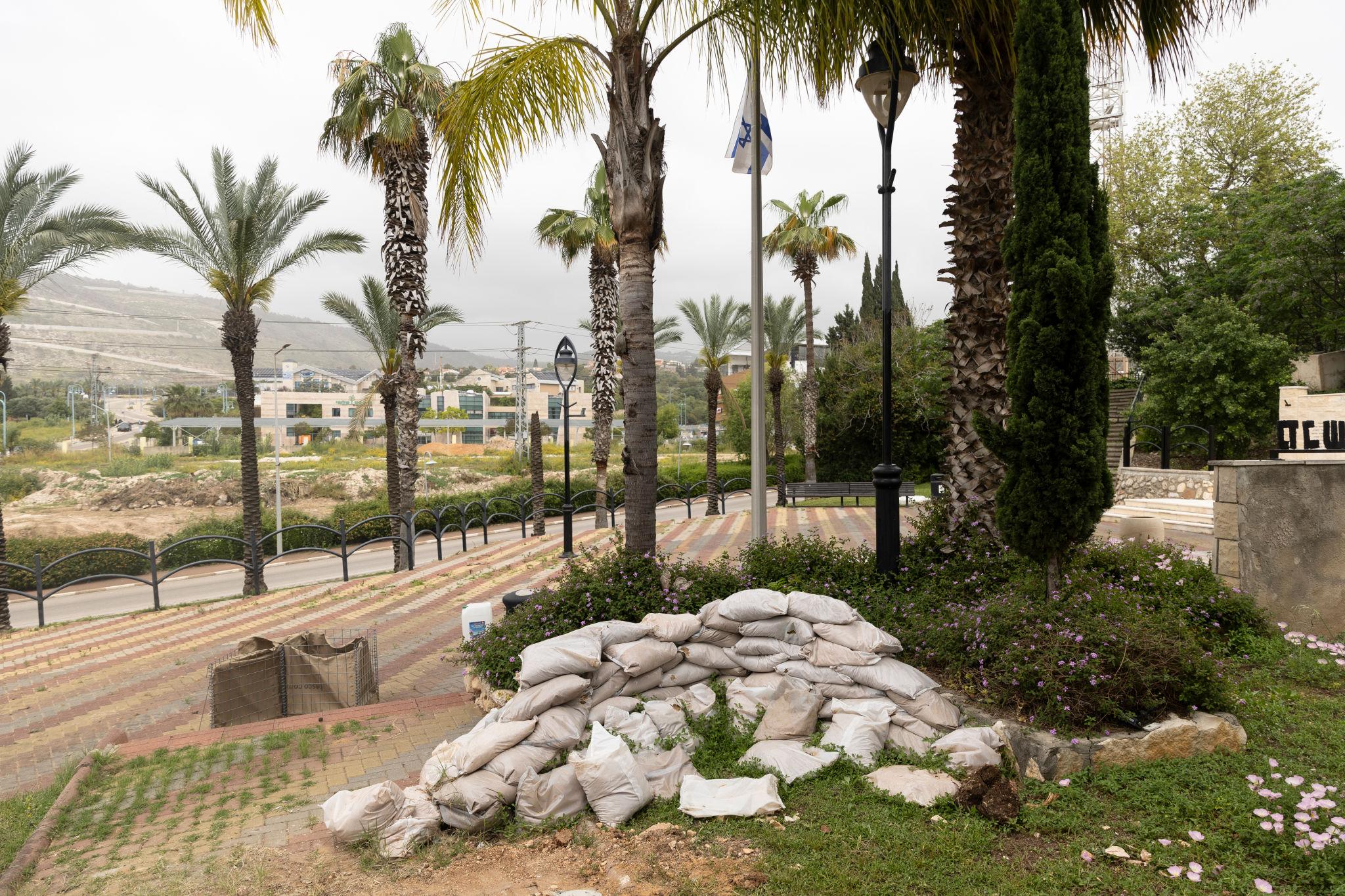 Israel border tensions as missile interception lights up northern Israel sky during night attack