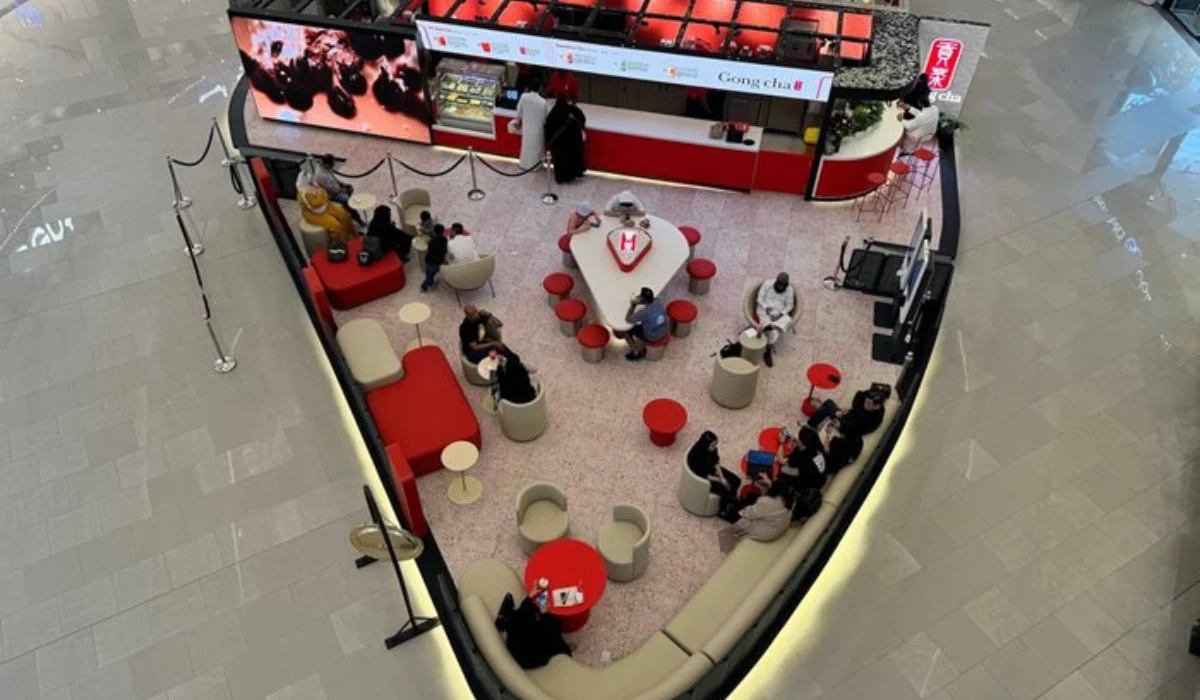 Gong Cha's First Middle Eastern Store in Riyadh