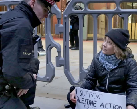 Greta Thunberg arrested in London supporting Palestine Action's hunger strike
