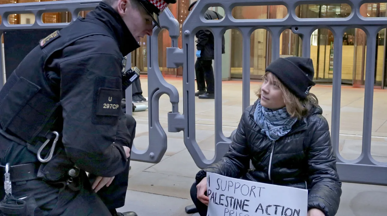 Greta Thunberg arrested in London supporting Palestine Action's hunger strike