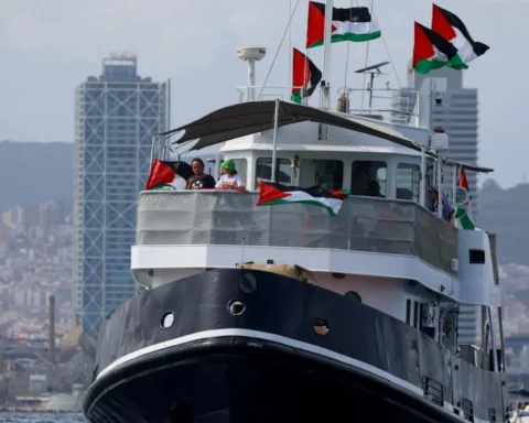 Greta Thunberg’s Gaza flotilla heads back after storm hits