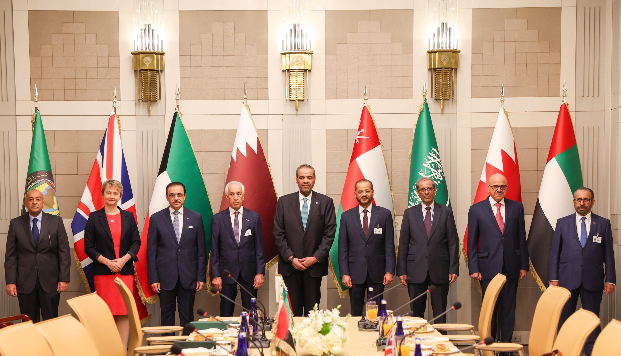 UK-Gulf trade deal leaders meeting during £3.7bn agreement signing in London 2026
