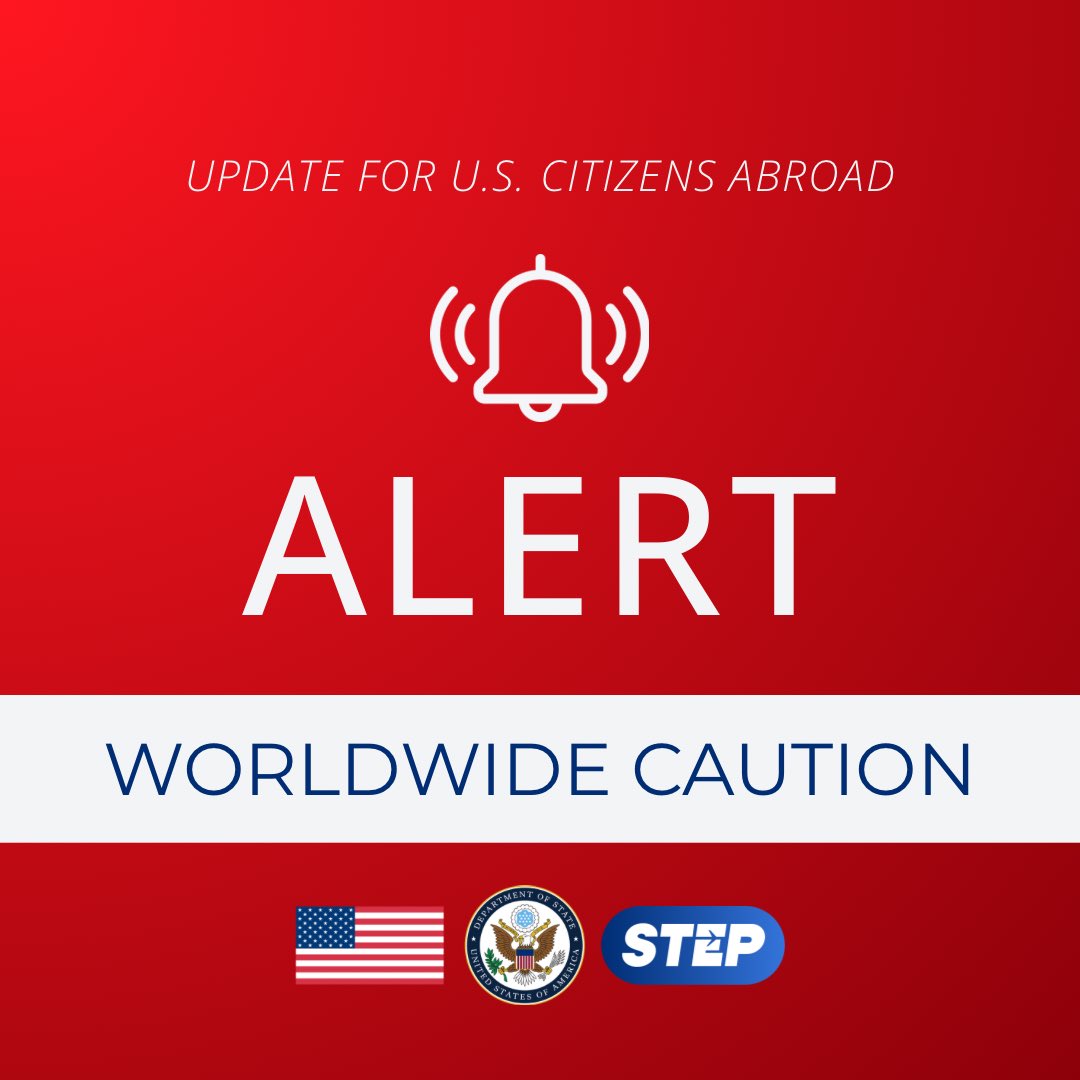 US Security Alert Intensifies Global Vigilance – Washington 2026 4 Smartphone displaying official travel advisory linked to US security alert