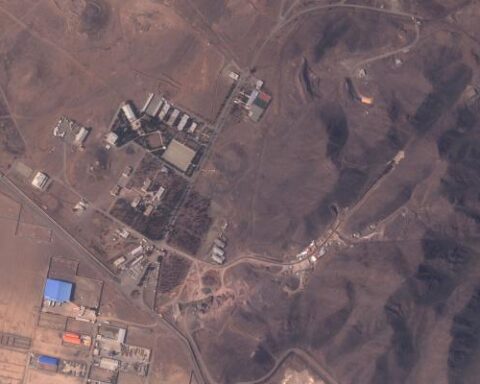 Iran military strategy update showing missile launcher deployment in 2026