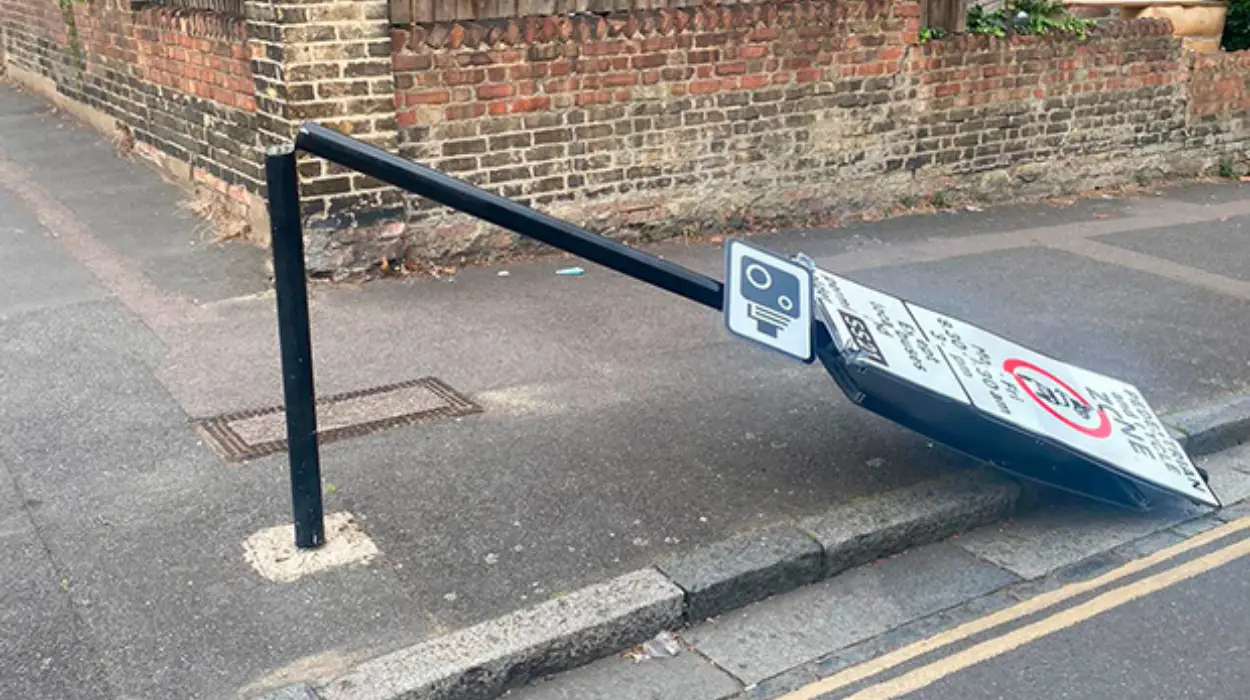 Hackney school streets vandalised in 'appalling sabotage