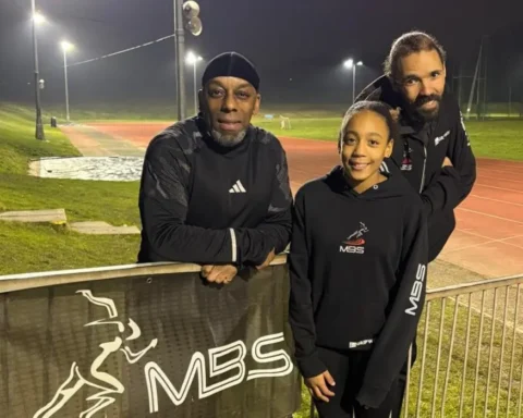 Harrow Sprinter Sienna Joseph, 11, breaks club record