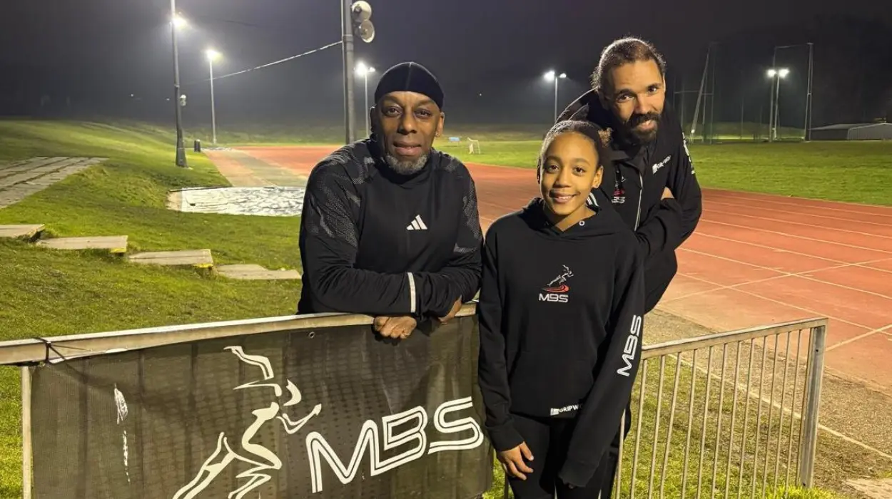 Harrow Sprinter Sienna Joseph, 11, breaks club record