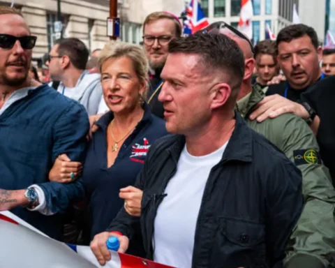 Thousands join Tommy Robinson’s ‘Unite the Kingdom’ march