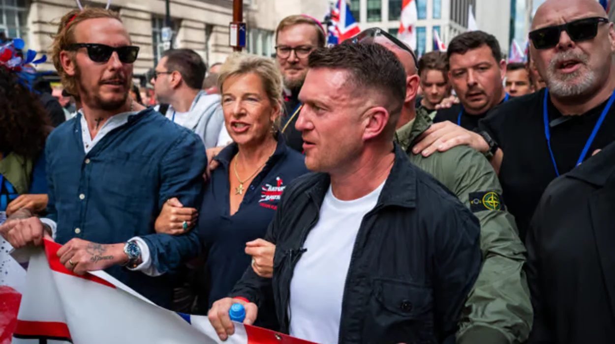 Thousands join Tommy Robinson’s ‘Unite the Kingdom’ march