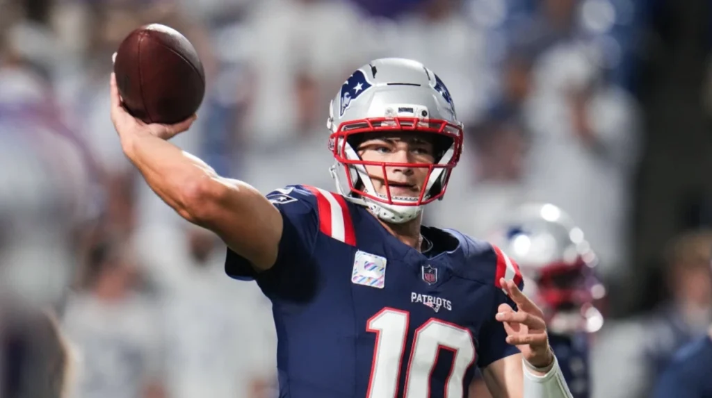 How did Maye and the Patriots convert big gains into points