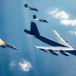 Israeli fighter jets taking off as part of Israel military strategy Iran operations