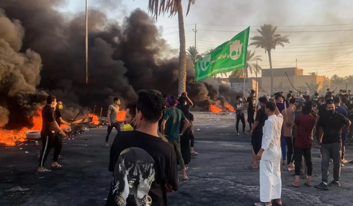 Iraq's Power Struggle Protests Erupt