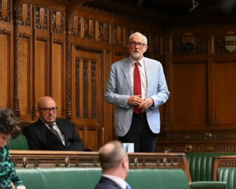 Islington MP Jeremy Corbyn criticize government cuts to disability