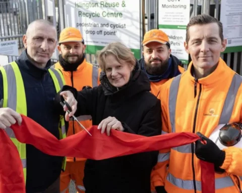 Islington’s Hornsey Reuse Centre gets pedestrian zone