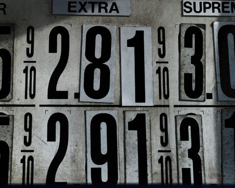 High gas prices at a gas station in the United States during 2026