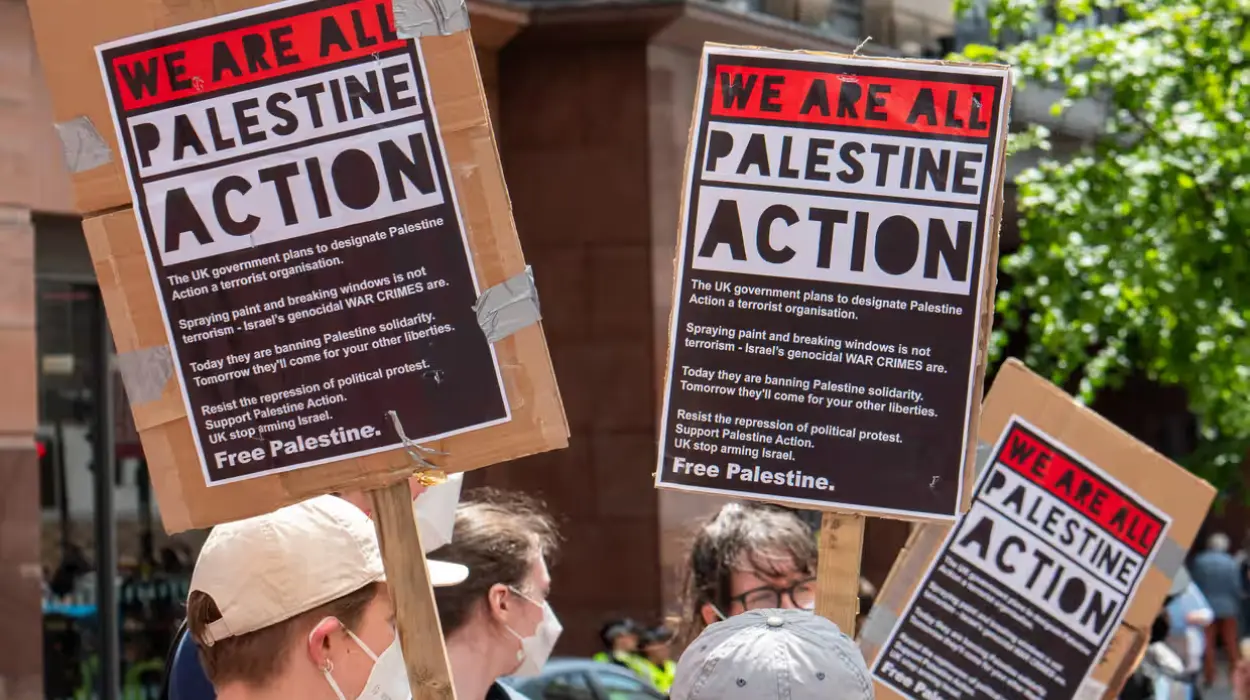 Judge allows hearing over Palestine Action ban