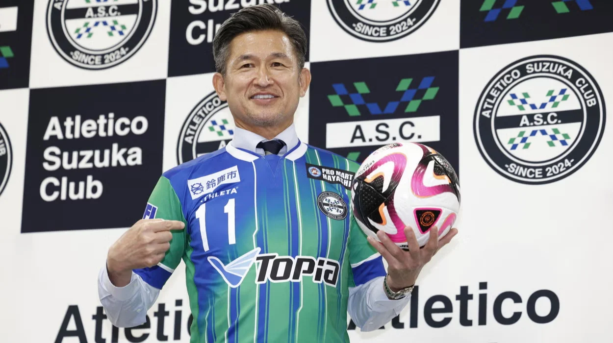 Kazuyoshi Miura, 58, joins Fukushima United ahead of 41st season