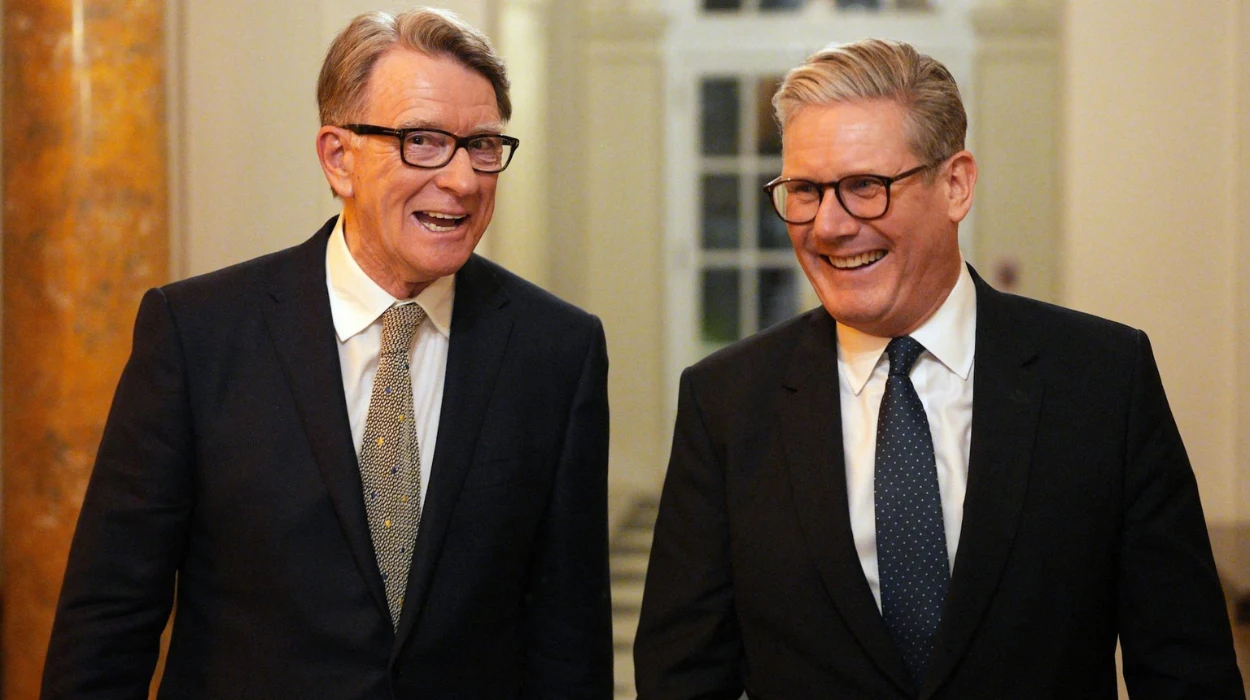 Keir Starmer backs Peter Mandelson over Jeffrey Epstein