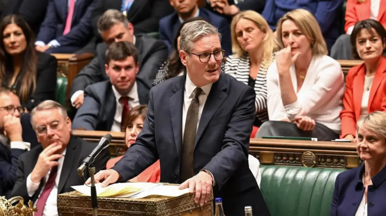 Starmer speech in House of common