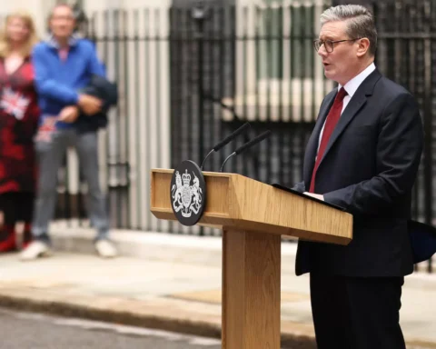 Keir Starmer vows national renewal as new UK prime minister